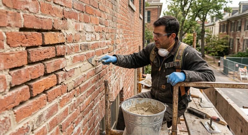 Brick Mortar Replacement Service